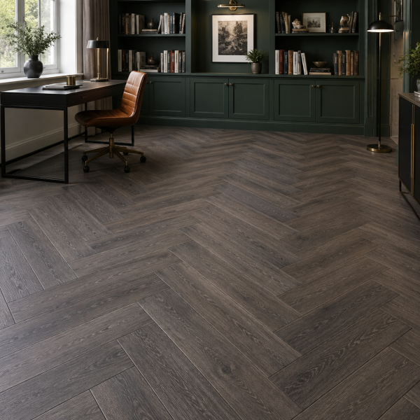 Кварцвиниловая плитка елочкой Aquafloor Паркет плюс (Parquet Plus) AF6015PQ